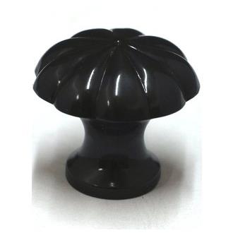Cal Crystal VB-7 Vintage Brass FLUTED KNOB in Oil Rubbed Bronze